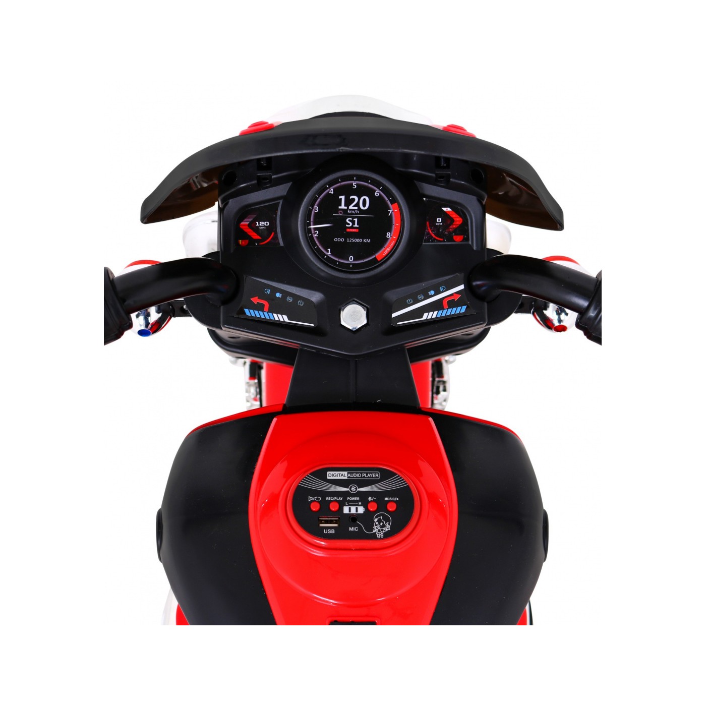 MOTOROVÉ vozidlo 1200CR červená