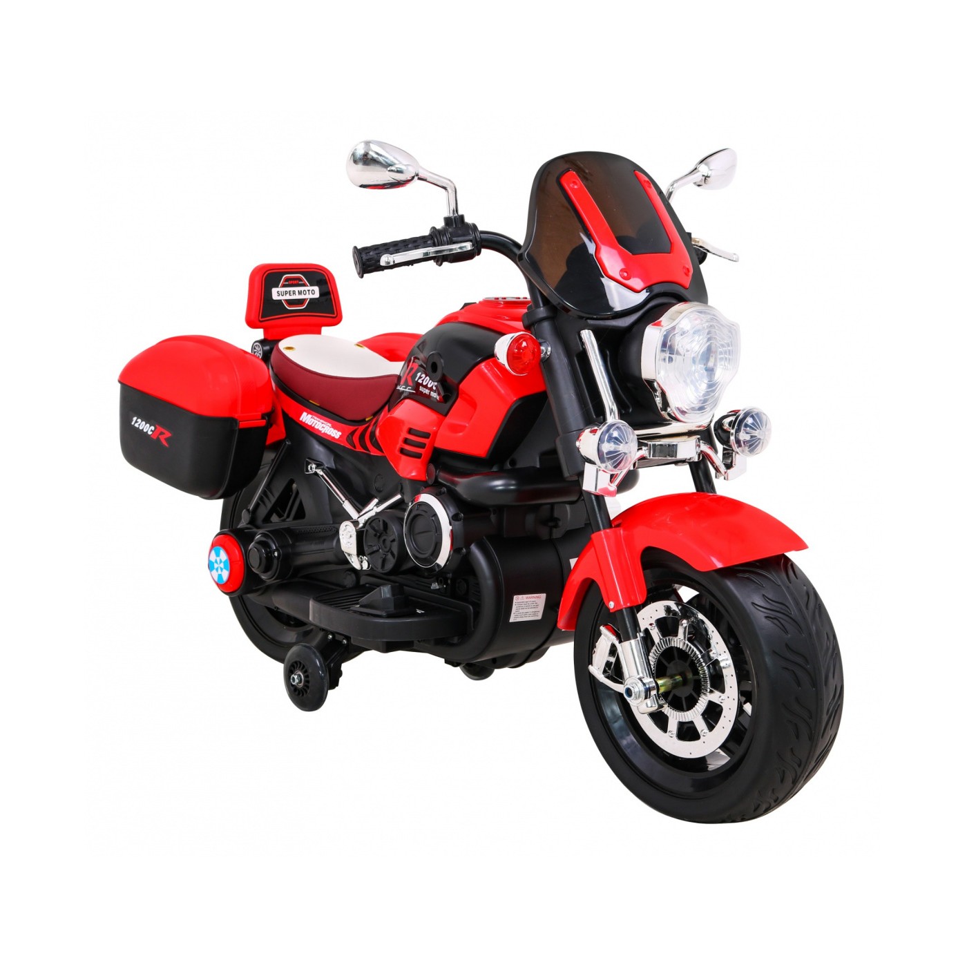 MOTOROVÉ vozidlo 1200CR červená