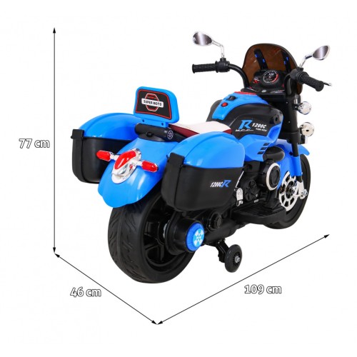 MOTOROVÉ vozidla 1200CR modrý