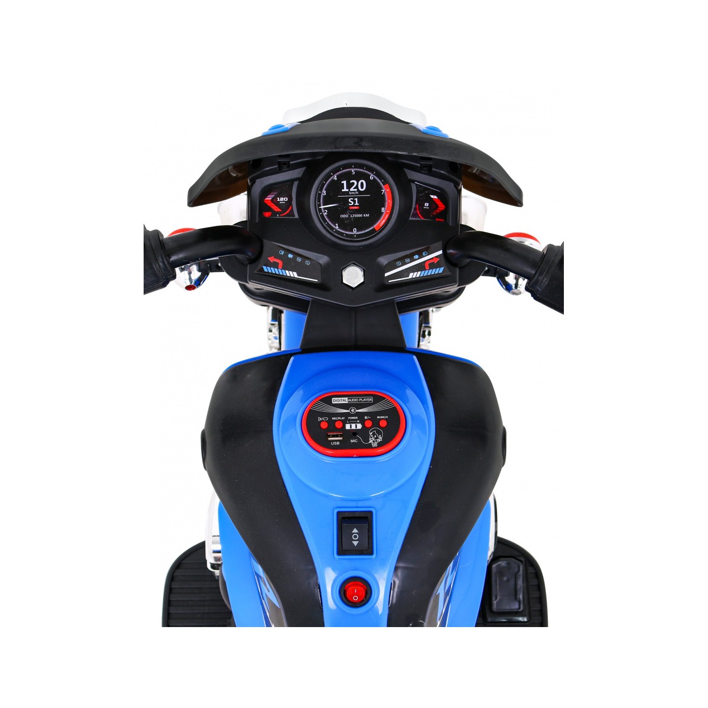 MOTOROVÉ vozidla 1200CR modrý