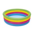 Nafukovací bazén 4 kruhy Dětská sprchová vanička 157x46cm BESTWAY Rainbow + Opravná lišta