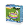 Nafukovací bazén 4 kruhy Dětská sprchová vanička 157x46cm BESTWAY Rainbow + Opravná lišta