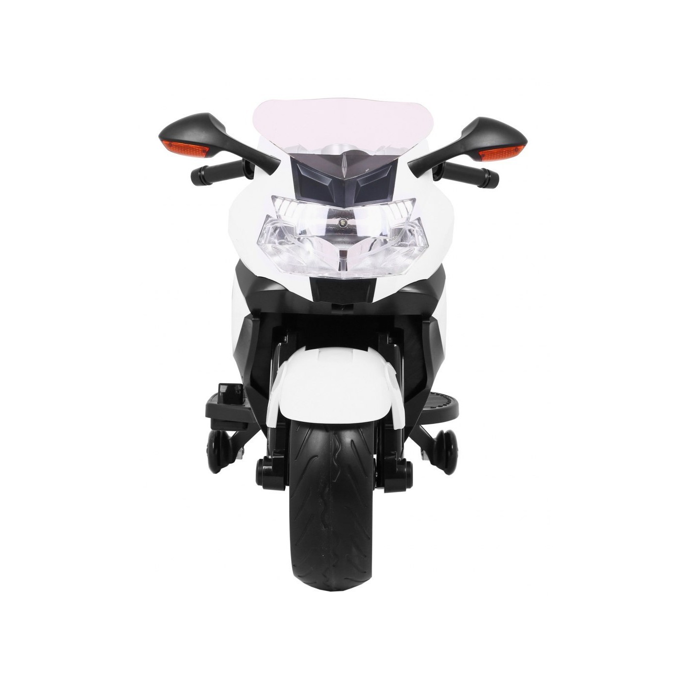 BMW K1300S Dětské Dobíjecí Kolo Bílá Pomocná Kola Divoká Světla Pomalý Start