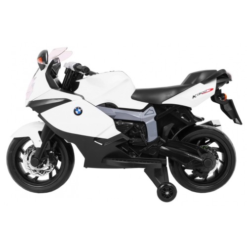BMW K1300S Dětské Dobíjecí Kolo Bílá Pomocná Kola Divoká Světla Pomalý Start