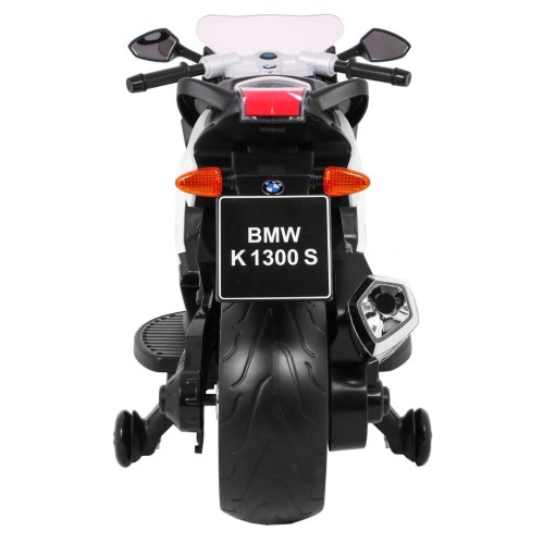 BMW K1300S Dětské Dobíjecí Kolo Bílá Pomocná Kola Divoká Světla Pomalý Start