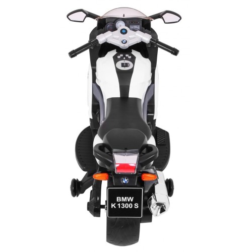 BMW K1300S Dětské Dobíjecí Kolo Bílá Pomocná Kola Divoká Světla Pomalý Start
