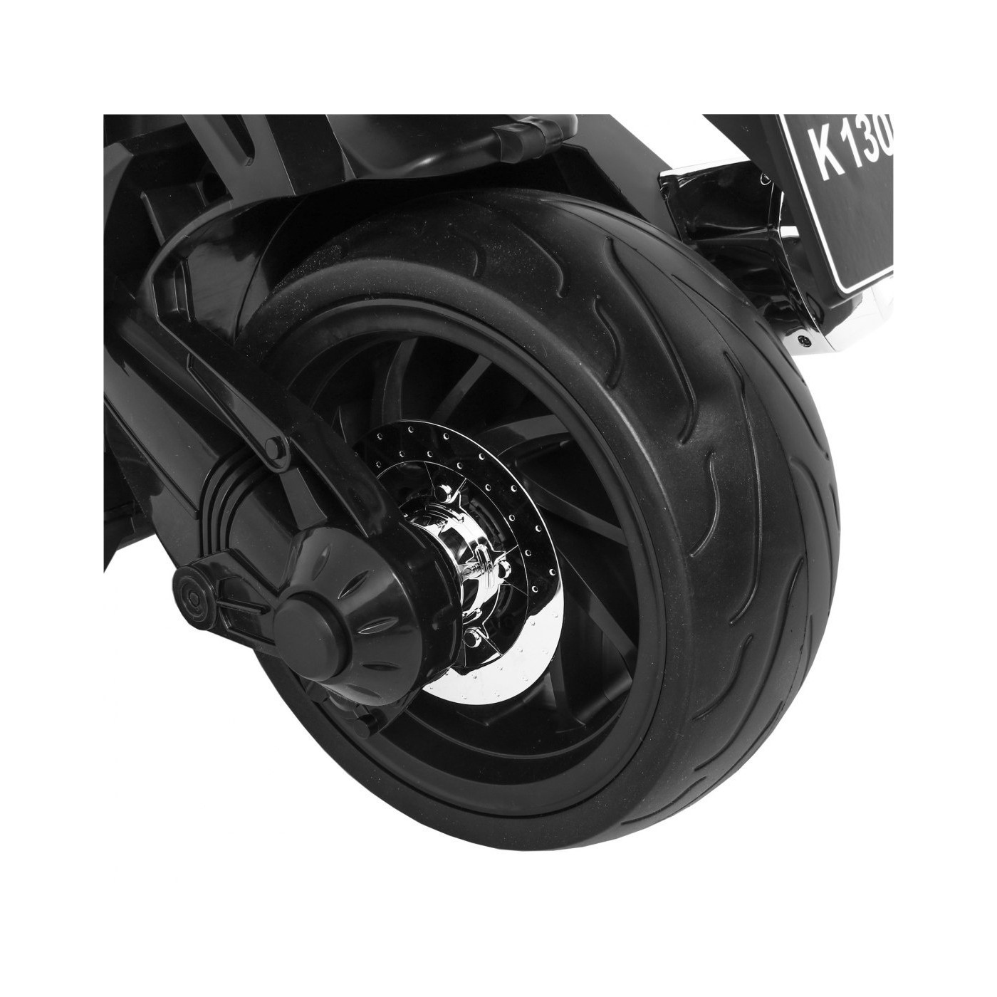 BMW K1300S Dětské Dobíjecí Kolo Bílá Pomocná Kola Divoká Světla Pomalý Start