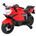 BMW K1300S Dětské Dobíjecí Kolo Červená Pomocná Kola Divoká Světla Pomalý Start