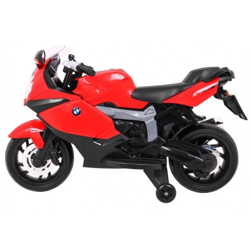 BMW K1300S Dětské Dobíjecí Kolo Červená Pomocná Kola Divoká Světla Pomalý Start