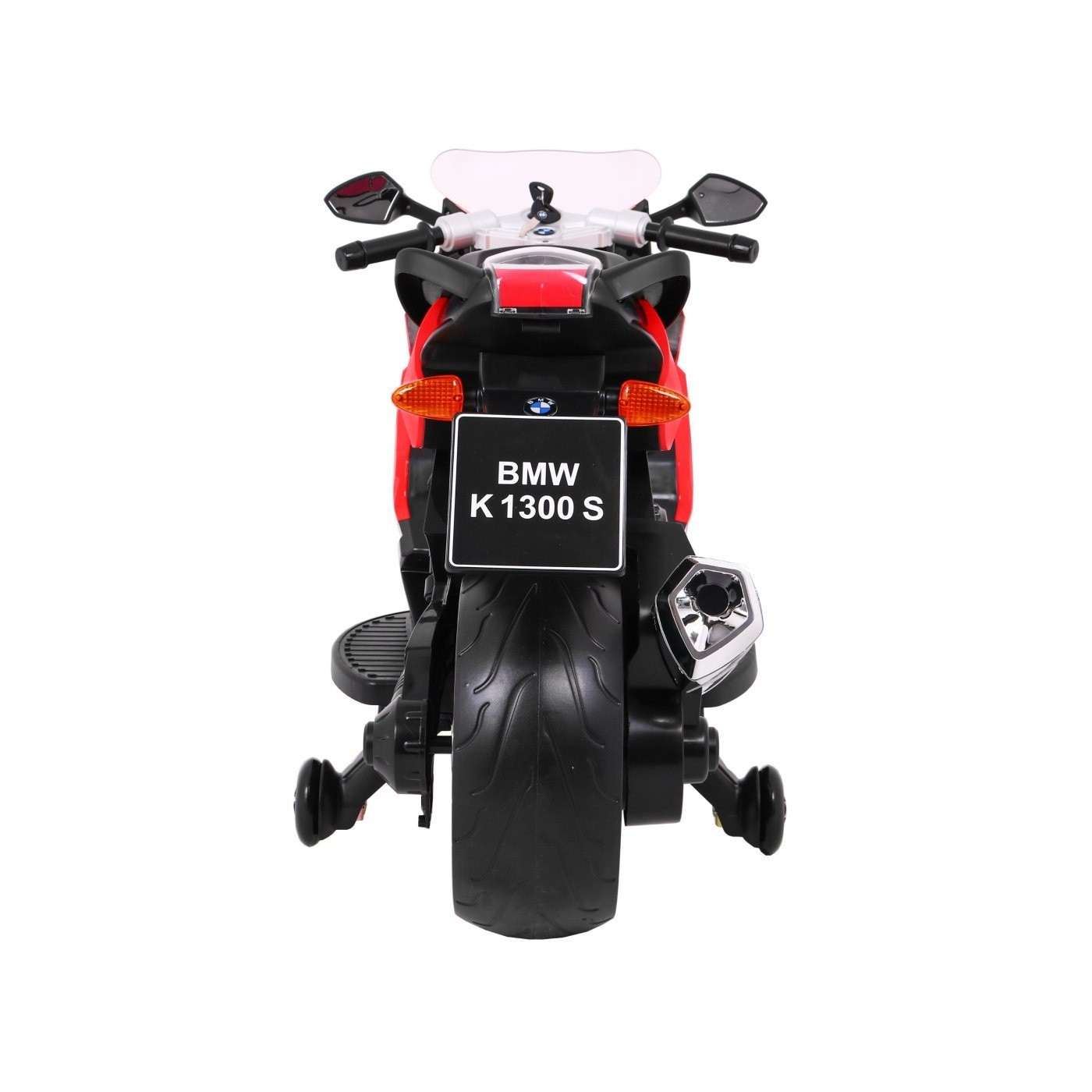 BMW K1300S Dětské Dobíjecí Kolo Červená Pomocná Kola Divoká Světla Pomalý Start