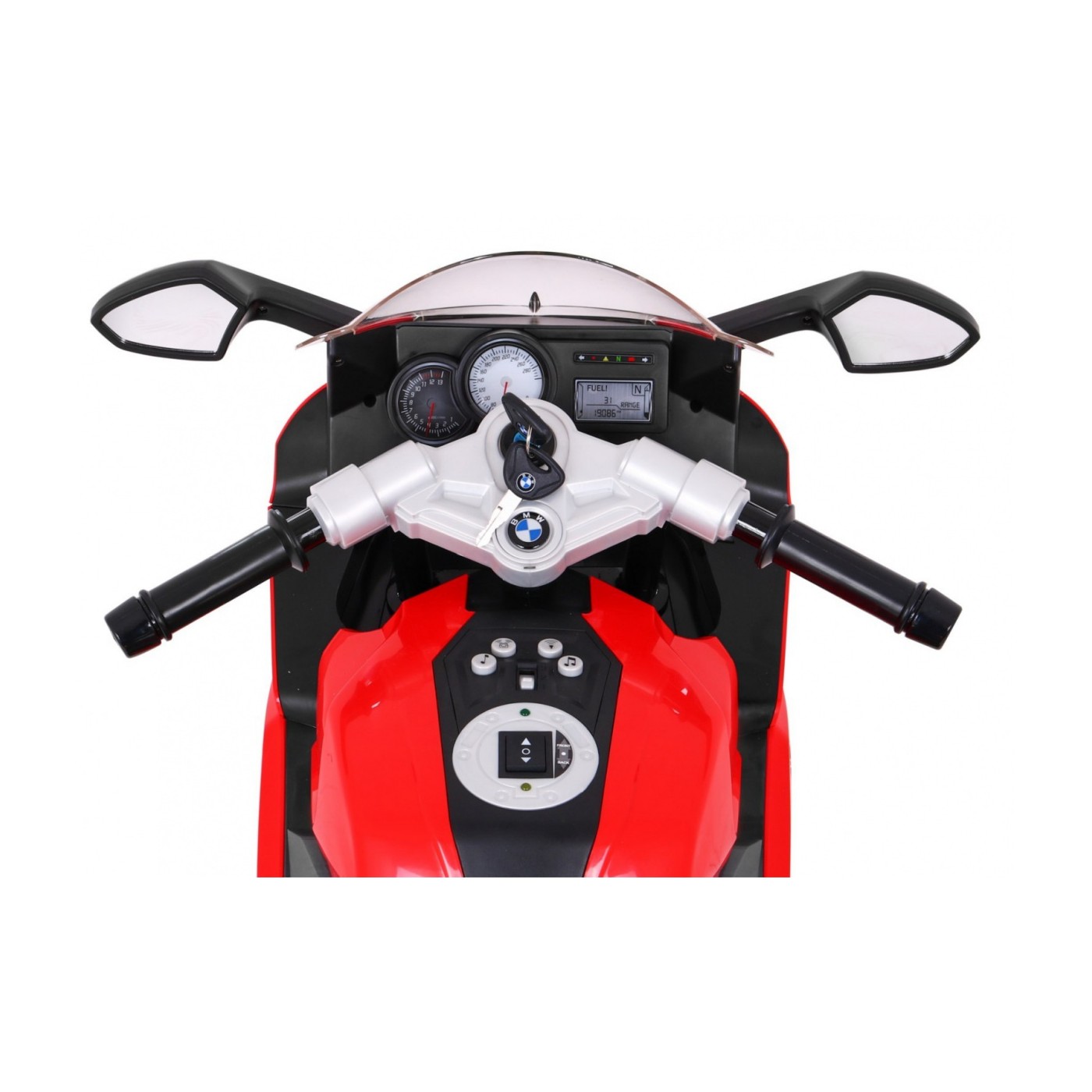 BMW K1300S Dětské Dobíjecí Kolo Červená Pomocná Kola Divoká Světla Pomalý Start