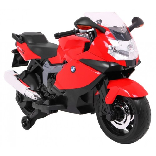 BMW K1300S Dětské Dobíjecí Kolo Červená Pomocná Kola Divoká Světla Pomalý Start