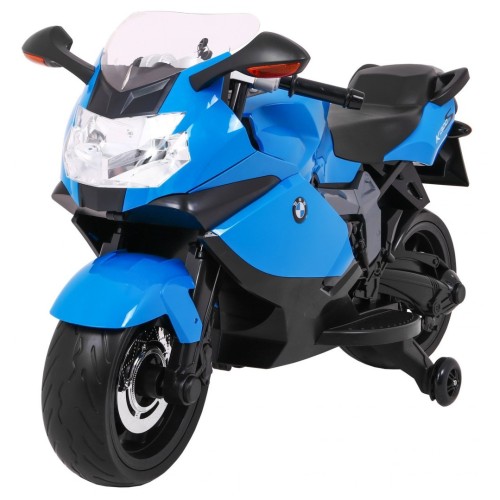 BMW K1300S Dětské Dobíjecí Kolo Modrá Pomocná Kola Divoká Světla Pomalý Start