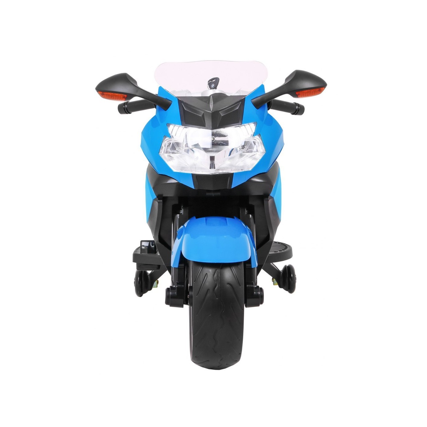 BMW K1300S Dětské Dobíjecí Kolo Modrá Pomocná Kola Divoká Světla Pomalý Start