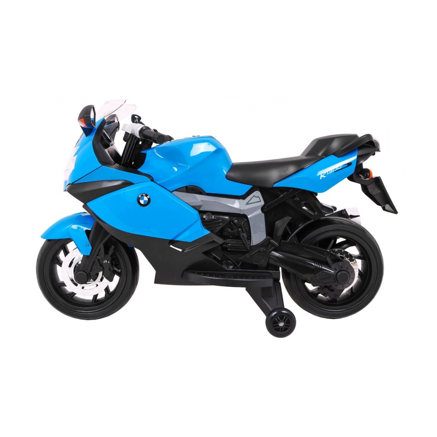 BMW K1300S Dětské Dobíjecí Kolo Modrá Pomocná Kola Divoká Světla Pomalý Start