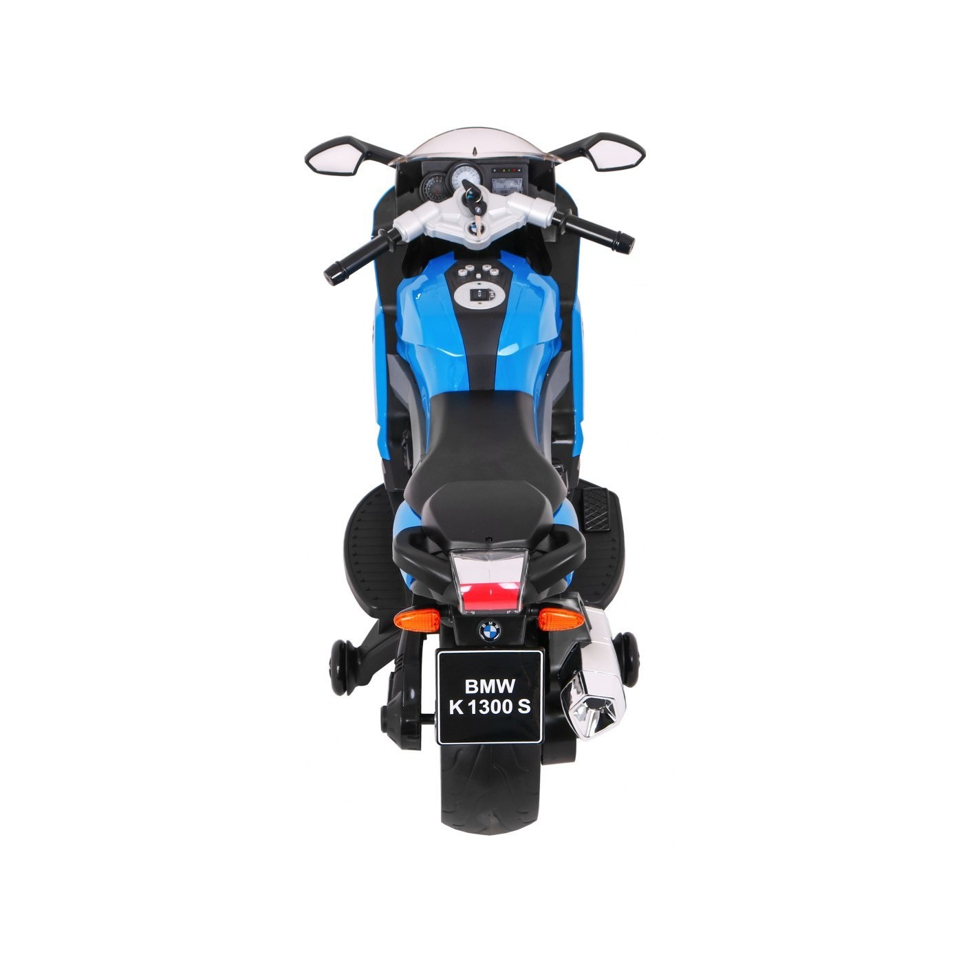 BMW K1300S Dětské Dobíjecí Kolo Modrá Pomocná Kola Divoká Světla Pomalý Start