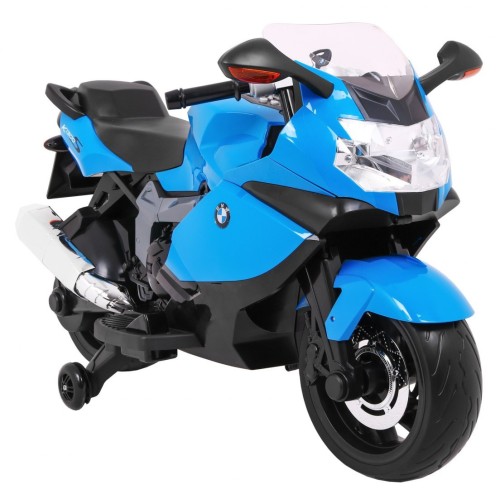 BMW K1300S Dětské Dobíjecí Kolo Modrá Pomocná Kola Divoká Světla Pomalý Start