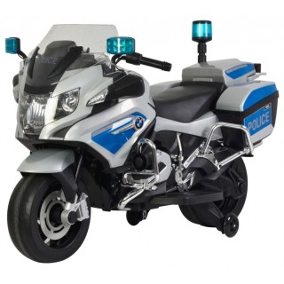 BMW R1200RT Policejní dětská přídavná kola s elektromotorem Wild LED EVA Pomalý start