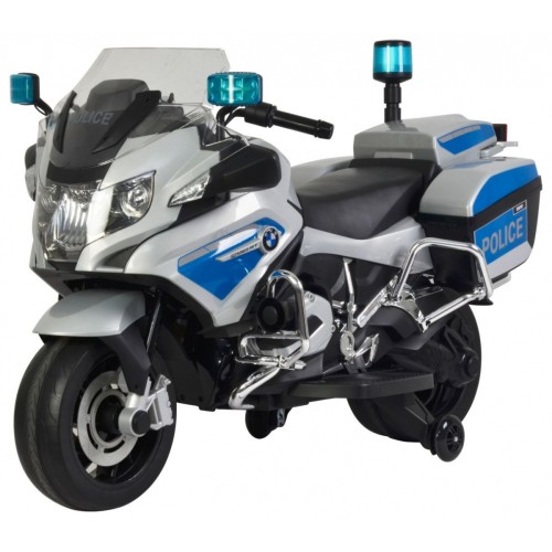 BMW R1200RT Policejní dětská přídavná kola s elektromotorem Wild LED EVA Pomalý start