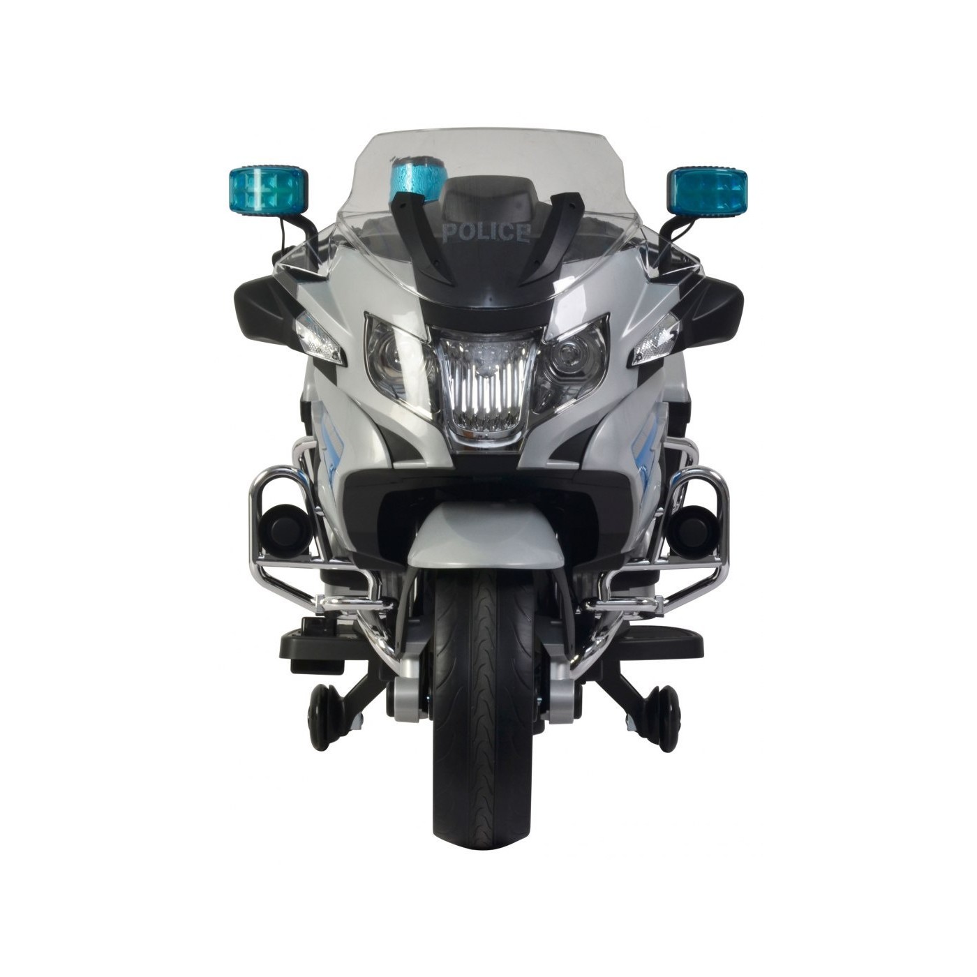 BMW R1200RT Policejní dětská přídavná kola s elektromotorem Wild LED EVA Pomalý start