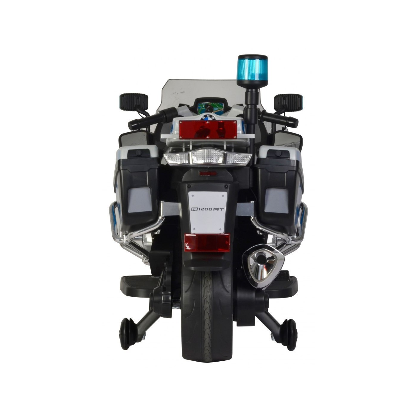 BMW R1200RT Policejní dětská přídavná kola s elektromotorem Wild LED EVA Pomalý start