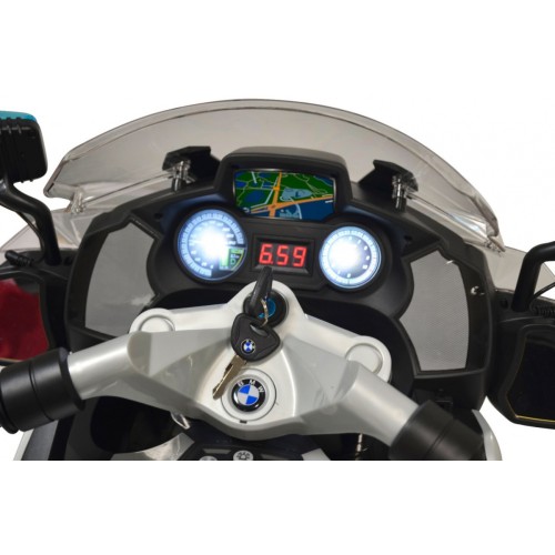 BMW R1200RT Policejní dětská přídavná kola s elektromotorem Wild LED EVA Pomalý start