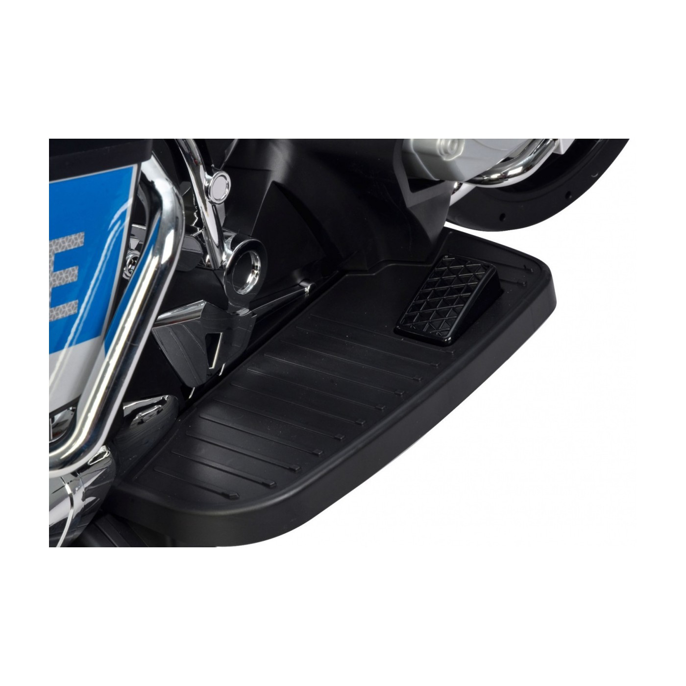 BMW R1200RT Policejní dětská přídavná kola s elektromotorem Wild LED EVA Pomalý start