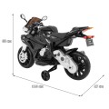 BMW S1000 RR Dětské dobíjecí kolo Černý pomocný stojan na kolíky