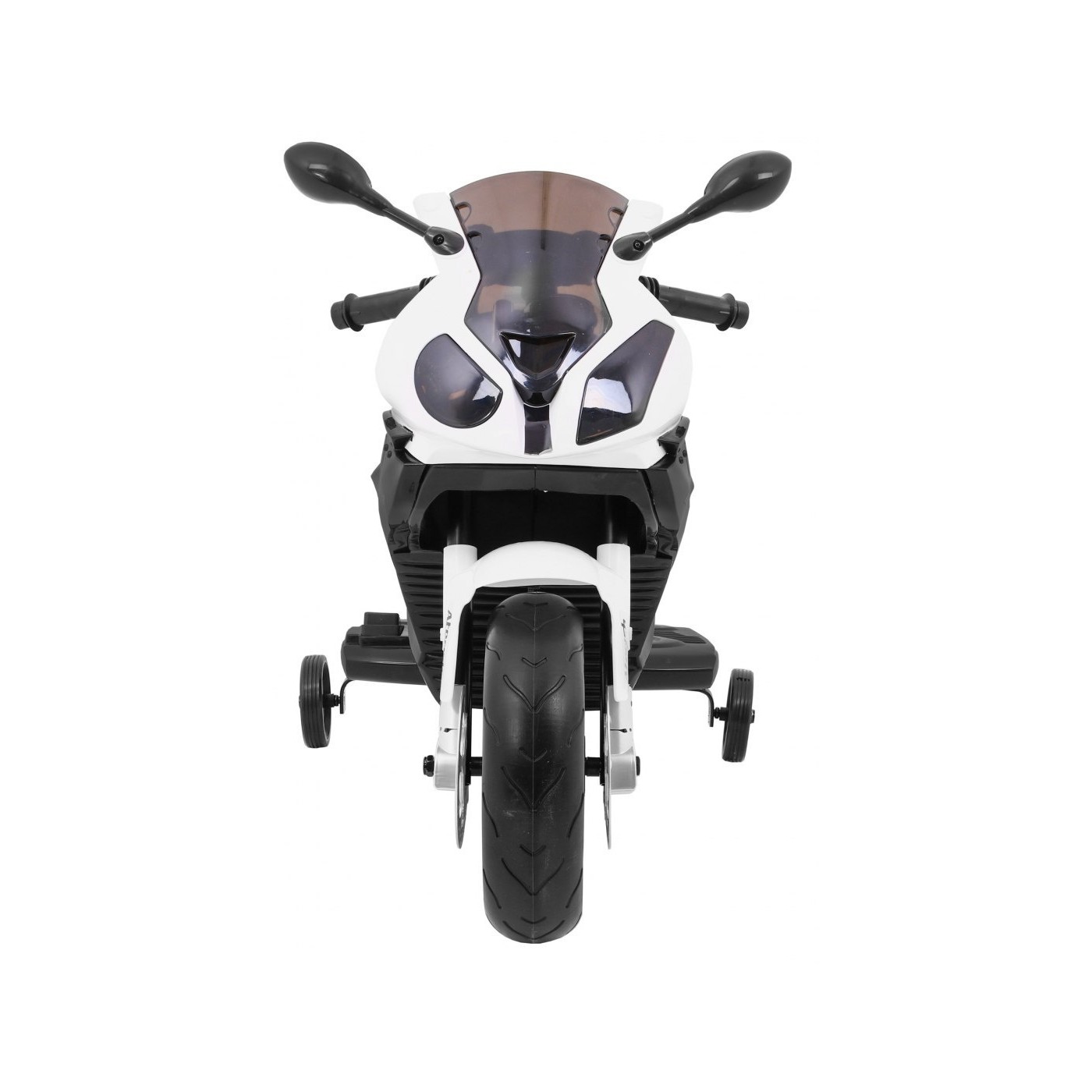 BMW S1000 RR Dětské dobíjecí kolo Černý pomocný stojan na kolíky