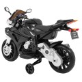 BMW S1000 RR Dětské dobíjecí kolo Černý pomocný stojan na kolíky