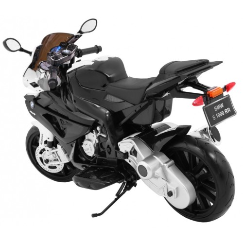 BMW S1000 RR Dětské dobíjecí kolo Černý pomocný stojan na kolíky