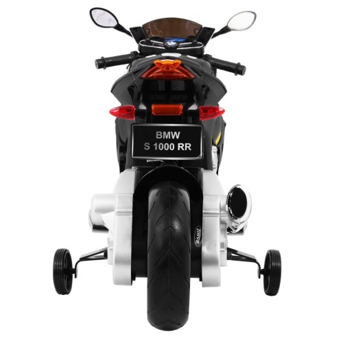 BMW S1000 RR Dětské dobíjecí kolo Černý pomocný stojan na kolíky