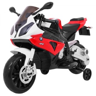 BMW S1000 RR Dětský dobíjecí stojan na kola červený pomocný kolík
