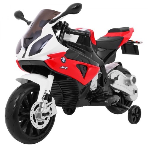 BMW S1000 RR Dětský dobíjecí stojan na kola červený pomocný kolík
