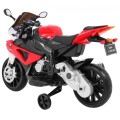 BMW S1000 RR Dětský dobíjecí stojan na kola červený pomocný kolík