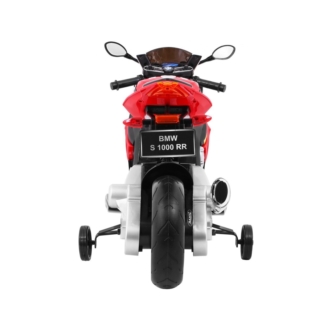 BMW S1000 RR Dětský dobíjecí stojan na kola červený pomocný kolík