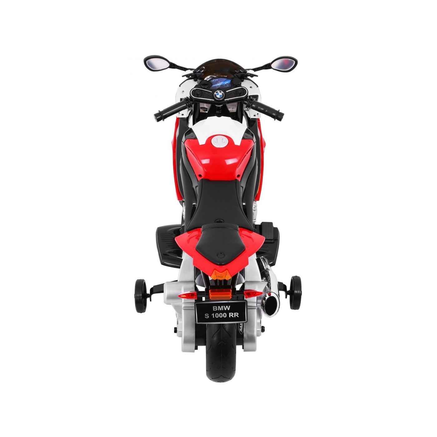 BMW S1000 RR Dětský dobíjecí stojan na kola červený pomocný kolík