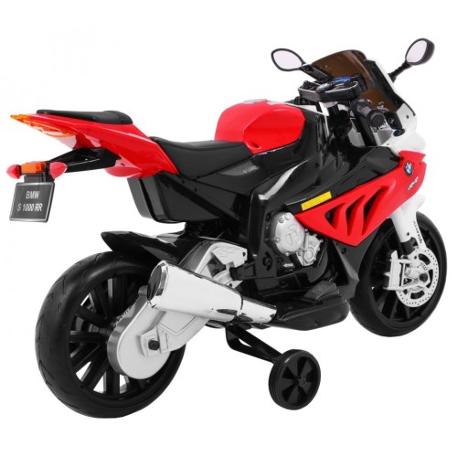 BMW S1000 RR Dětský dobíjecí stojan na kola červený pomocný kolík