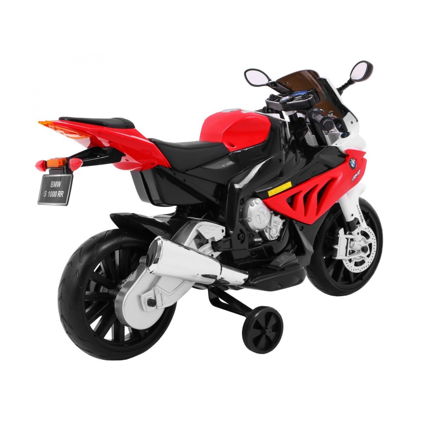 BMW S1000 RR Dětský dobíjecí stojan na kola červený pomocný kolík