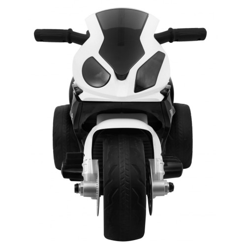 BMW S1000 RR Mini dětský bateriový motor černý + 3 kola + zvuk + LED