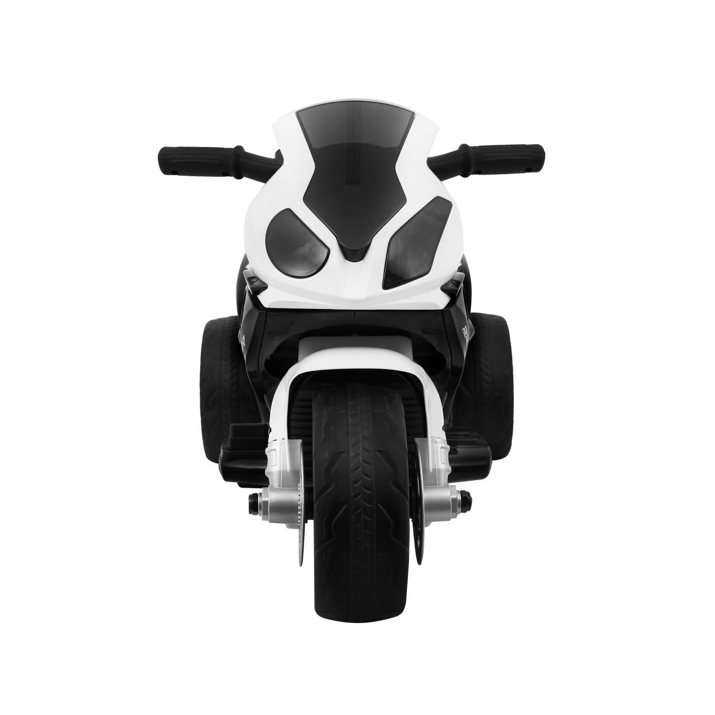 BMW S1000 RR Mini dětský bateriový motor černý + 3 kola + zvuk + LED