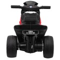 Dětský bateriový motor BMW S1000 RR Mini červený + 3 kola + zvuk + LED