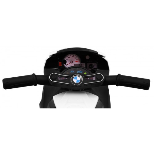 BMW S1000 RR Mini dětský bateriový motor modrý + 3 kola + zvuk + LED