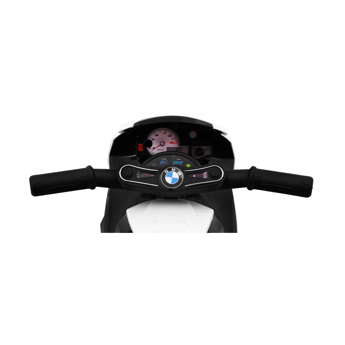 BMW S1000 RR Mini dětský bateriový motor modrý + 3 kola + zvuk + LED