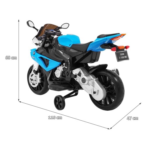 BMW S1000 RR Dětská baterie Motor Modrá podpěrná noha