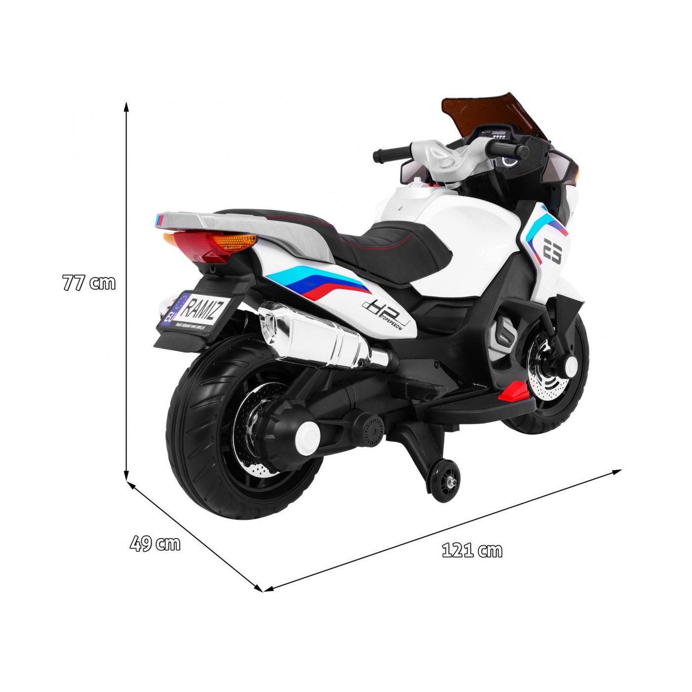 Motor Sport Turistika Vozidlo Bílá