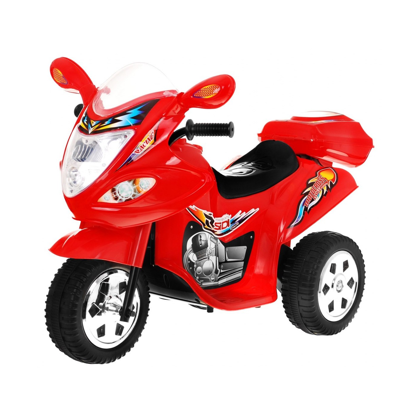 Vozidlo Motocykl BJX-088 Červená