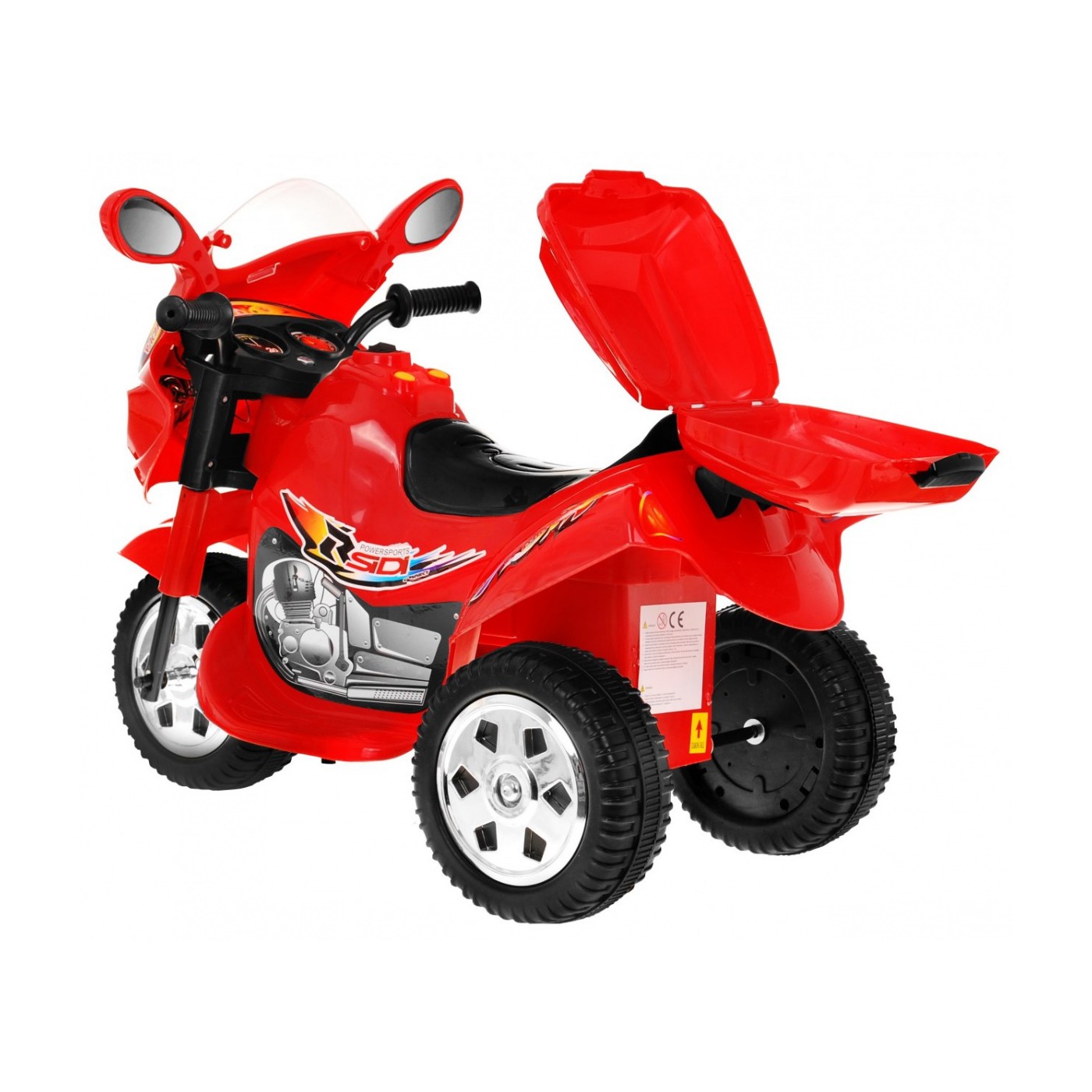 Vozidlo Motocykl BJX-088 Červená