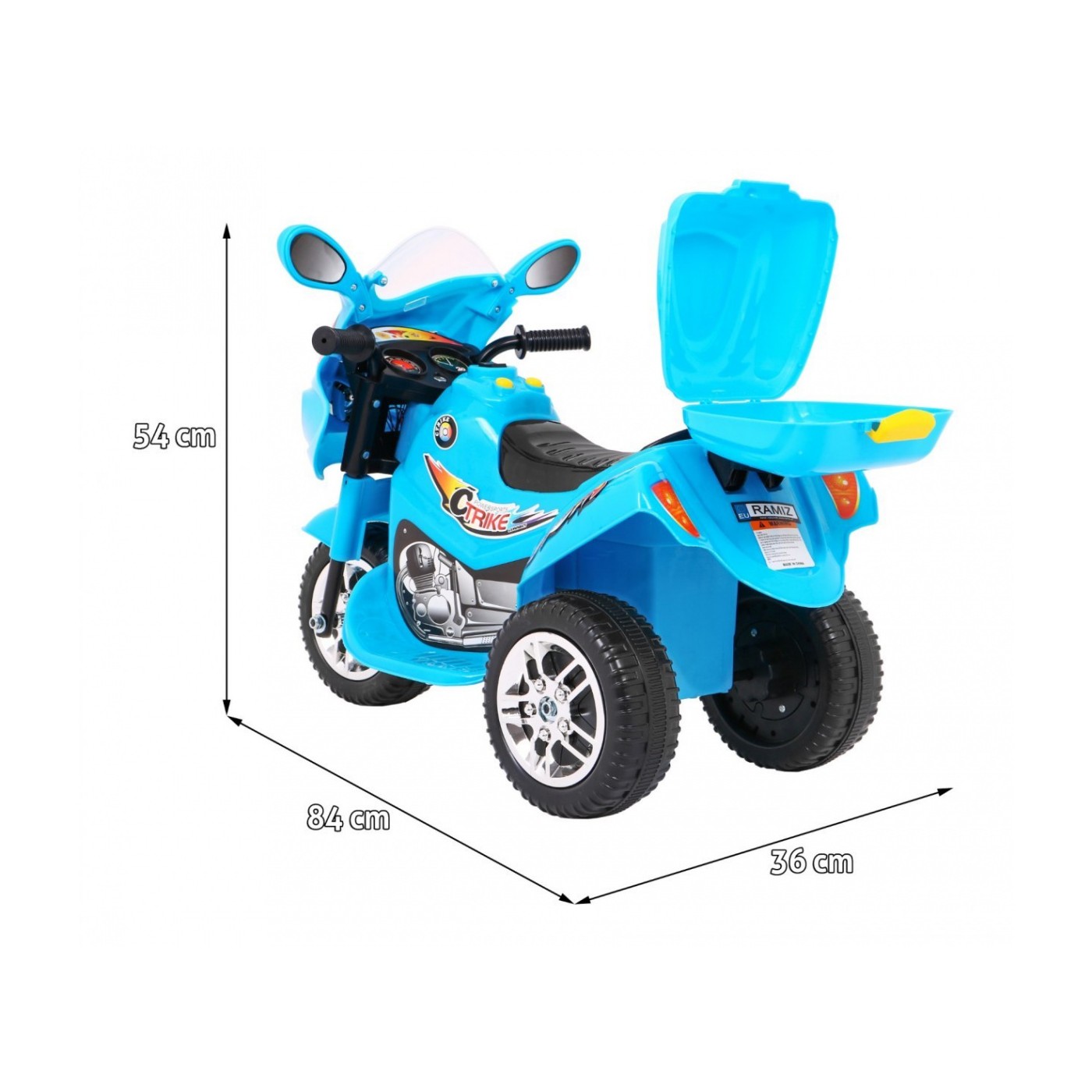 Vozidlo Motocykl BJX-088 Modrá