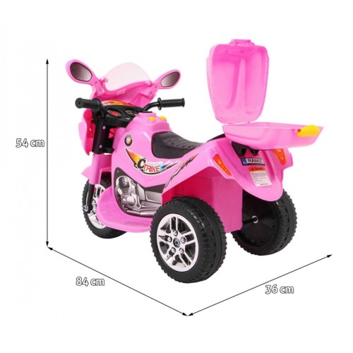 Vozidlo Motocykl BJX-088 Růžová